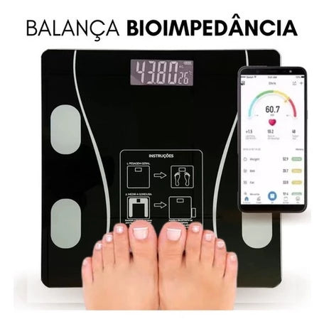 Balança Bioimpedancia Digital maravilhacenter