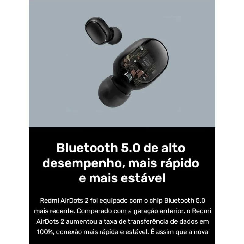 Fone de Ouvido Xiaomi Redmi Airdots 2 maravilhacenter