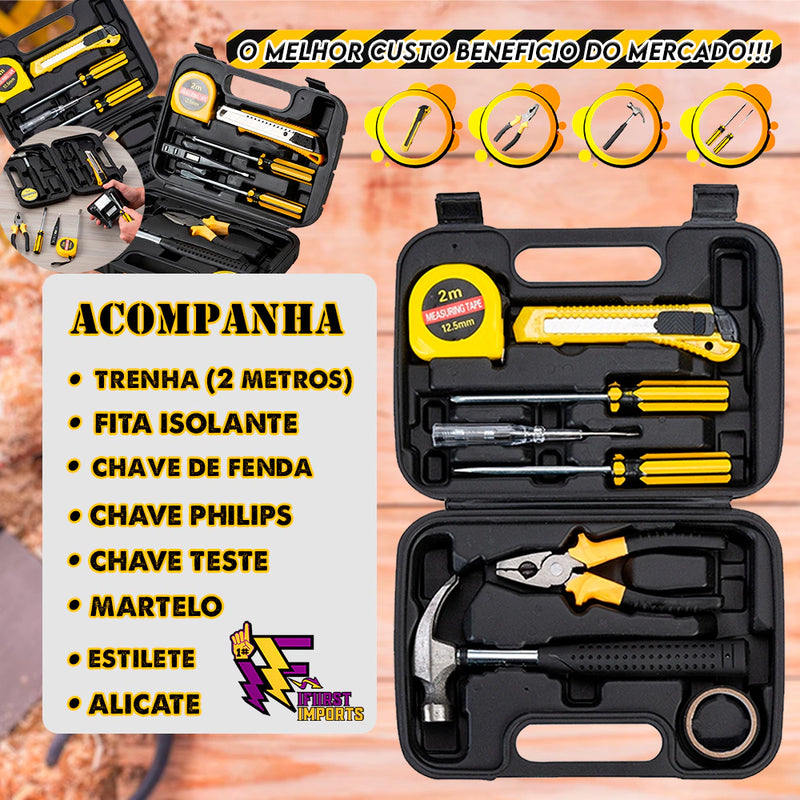 Kit Ferramenta 8 Peças Premium maravilhacenter